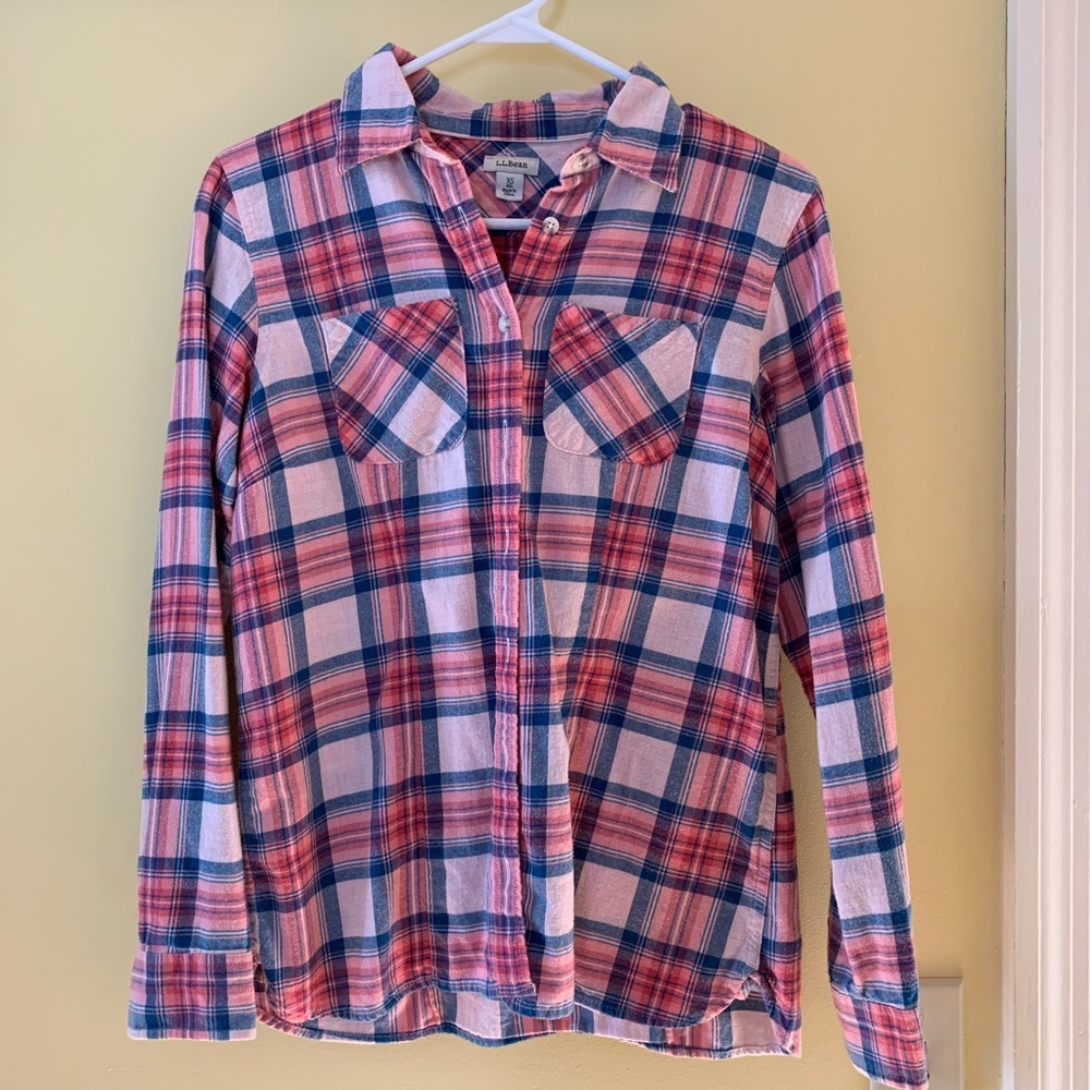 LL Bean Flannel Shirt